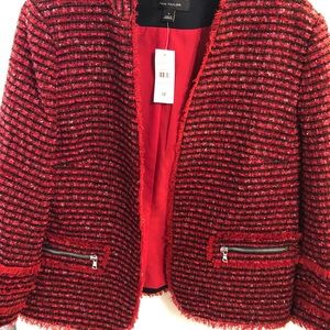 NWT RED AND BLACK JACKET